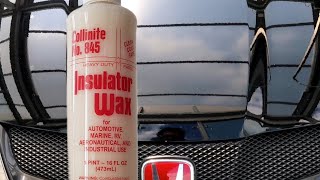 Collinite No 845 Application Best Liquid Insulator Wax cardetailing autodetailing carwax [upl. by Glad]