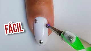 5 Modelos de unhas decoradas para o ANO NOVO 2022 FÁCEIS E SIMPLES [upl. by Rep]