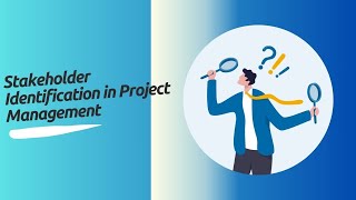 Stakeholder Identification Process ampTechniques  How to Identify Stakeholders in Project Management [upl. by Myo]