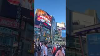 DUNDAS SQUARE DOWNTOWN TORONTO [upl. by Margherita891]