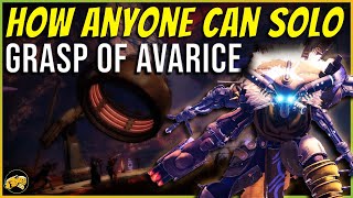 Grasp of Avarice Complete Walkthrough  Solo Flawless Tips  Dungeon Guide  Destiny 2  Basic Gear [upl. by Evetta]