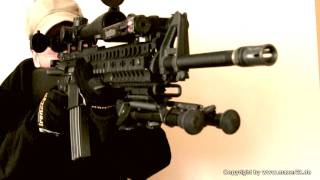 GampP  M16A4 SIR WOC Blackwater Style  Slowmotion [upl. by Austen]