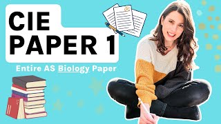 ENTIRE AS  CIE Alevel Biology Topics 111  All the theory from the specification in one video [upl. by Jeannette]