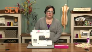 How to sew a baby wash cloth on a serger Beginner serger project [upl. by Nuyh724]