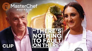 Rick Steins Mystery Box Challenge  MasterChef Australia  MasterChef World [upl. by Xenos]