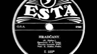 Hradcany by K Hasler on 1920s or 1930s Esta 78 [upl. by Anitserp915]