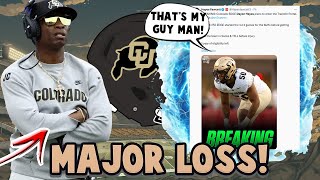 DEION SANDERS TAKES ANOTHER LOSS AS DAYON HAYES ENTERS THE TRANSFER PORTAL  COLORADO BUFFALOES [upl. by Martinson]