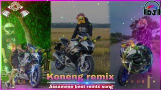 Koneng Assamese Dj remix song 🎧 [upl. by Pussej]