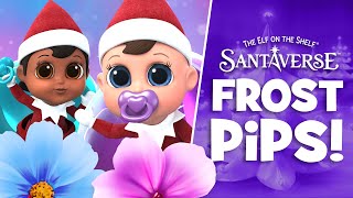 Official Frost Pips Music Video  An Elf Babies Holiday Video  The Elf on the Shelf Santaverse [upl. by Eicnahc]