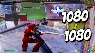 1080x1080  The MOST Stretched Resolution In Fortnite Ranked  OG FPS Boost Res [upl. by Oiziruam]