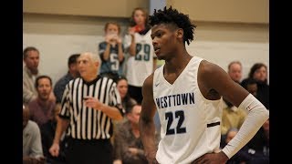 CAM REDDISH KillaSeason Highlights vs Shipley School [upl. by Ecirtra]