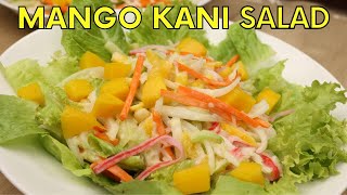 Mango Kani Salad Recipe Pinaka The Best w Dressing Recipe [upl. by Anod989]