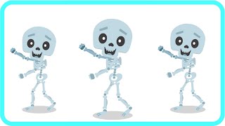 Dem Bones  Dry Bones Skeleton Dance  Plus more Bible songs by Listener Kids [upl. by Esilec]