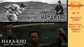 Screen Weens  53  Harakiri 1962  Harakiri Death of a Samurai 2011 [upl. by Nahttam]