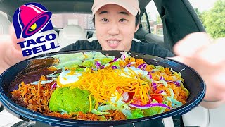 Taco Bell Mukbang in Tesla [upl. by Myron]