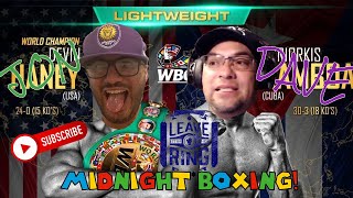 Haney vs Gamboa Immediate Post Fight Thoughts Highlights from Midnight Boxing Live Stream [upl. by Arica]