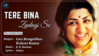 Tere Bina Zindagi Se Koi Shikwa To Nahin Lyrics  Lata Mangeshkar RIP  Kishore Kumar RDBURMAN [upl. by Anelehs268]