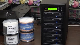 Copystars 1to5 Blu RayDVDCD Duplicator ReviewTutorial [upl. by Peedus109]