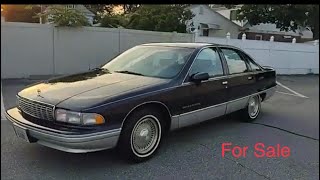 1991 Chevy Caprice Classic for sale ig impalascaprices [upl. by Zeb]