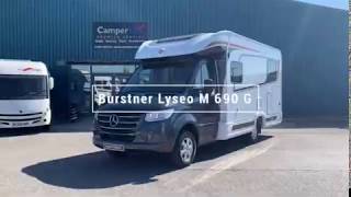 NEW Burstner Lyseo M 690 G Harmony Line Motorhome for sale at Camper UK [upl. by Varian]