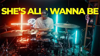 Shes All I Wanna Be  Tate McRae  Dany Kufner Drum Cover [upl. by Hsaka967]