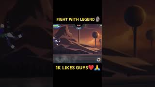 BEST EVER STICKMAN FIGHT WITH LEGEND  IMPOSSIBLE🗿🎯🍷 😈 shortsfeed shorts ytshort viral [upl. by Uyerta]