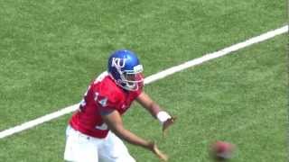 Kansas Football Spring Game Highlights [upl. by Martinic544]