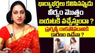 వీర్యం మొత్తం బైటకి వచ్చిందా Dr Suma Varsha Explains About Sperm Leakage  Santana Seva [upl. by Onailerua]