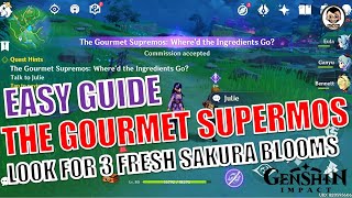 Easy Guide The Gourmet Supremos Whered the Ingredients Go  Genshin Impact [upl. by Prader763]