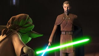 Count Dooku vs Yaddle  Star Wars Tales of the Jedi [upl. by Abernathy841]