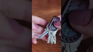 Extremely compact keychain 🔑​🔥​ asmr keysmart keychain keyorganizer lifehack shorts [upl. by Larok]