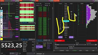 NINJA TRADER TELA DE FLUXO TAPE READING [upl. by Esiled535]