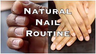 DIY At Home Manicure  How To Have Pretty Natural Nails  DeSade [upl. by Merfe]