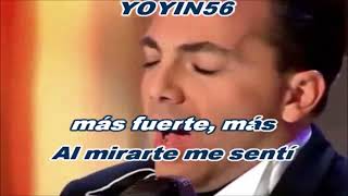 Gavilán o paloma Cristian Castro Pista HD [upl. by Arrik924]