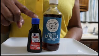 Pure Vanilla Extract vs Imitation Vanilla Flavor [upl. by Boonie]