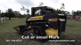 2008 New Holland C175 compact track loader for sale by Ironlink Inc [upl. by Sydalg]