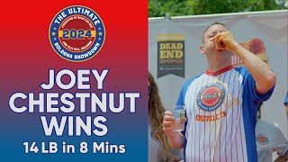 Joey Chestnut Wins 2024 Ultimate Bologna Showdown [upl. by Htebasile]