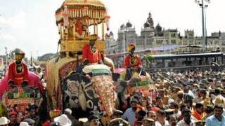 MYSORE DASARA JAMBOO SAVARI PROCESSION 2016 MYSURU DASARA MYSORE TOURISM KARNATAKA TOURISM [upl. by Anitak]