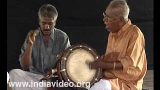 Thakil melam thakil traditional percussion instrument orchestra music drum Tamil Nadu India [upl. by Avelin]