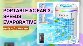 Review Portable Air Conditioner Cool Comfort Anywhere [upl. by Vilhelmina]