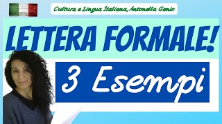 LETTERA MAIL FORMALE  Celi4 Celi5 ESEMPI How to write a FORMAL email in Italian [upl. by Gnanmas]