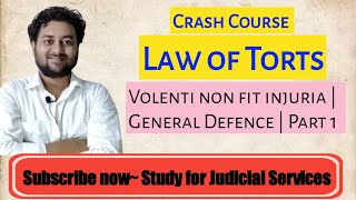 Volenti non fit injuria  General defences  law of Torts  Law of Torts lecture [upl. by Adnov]