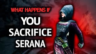 What Happens If You Sacrifice Serana In The Altar Of Boethiah [upl. by Ettelloc]