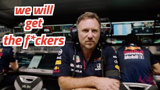 christian horner hating mercedes but he gets progressively angrier  drive to survive season 4 [upl. by Simmie]