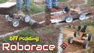 Roborace offroad track roborace at MCE 2018 [upl. by Tamsky]