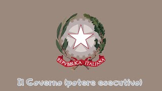 Il potere esecutivo il Governo [upl. by Doniv476]