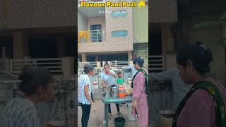 kavita Pani Puri in Spicy Tasty food 🥵🥵  gujarati food  Ahmedabad shorts  kavita chuhan 8866😋 [upl. by Azilem]