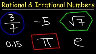 Rational and Irrational Numbers [upl. by Ruthe]