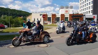 Boss Hoss Motor Cycles Treffen aus Pullman City Harz 2018 [upl. by Sinnej595]