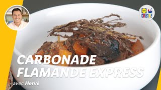 Carbonade Flamande Express  Lidl Cuisine [upl. by Magulac]